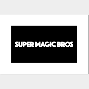 Super Magic Bros Logo Posters and Art